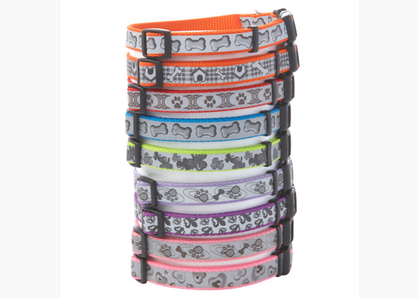 Coastal Pet Products Personalized Reflective Nylon Collars