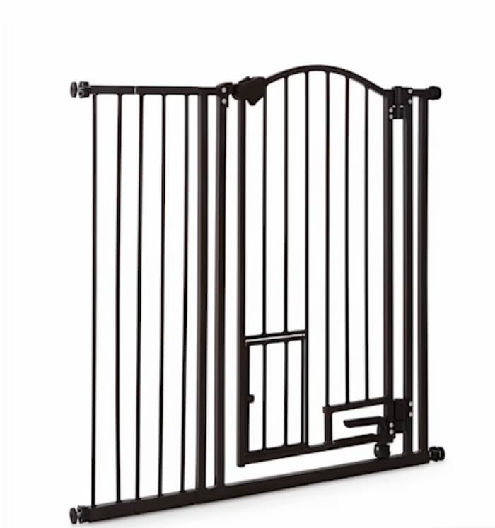 arched tall dog gate