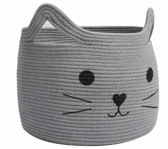 Cat toy basket